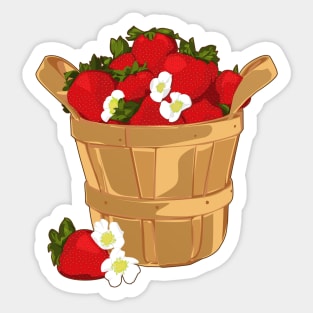 Strawberries Sticker